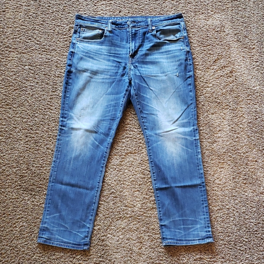 American Eagle Mens Jeans 36x30 Original Straight Leg